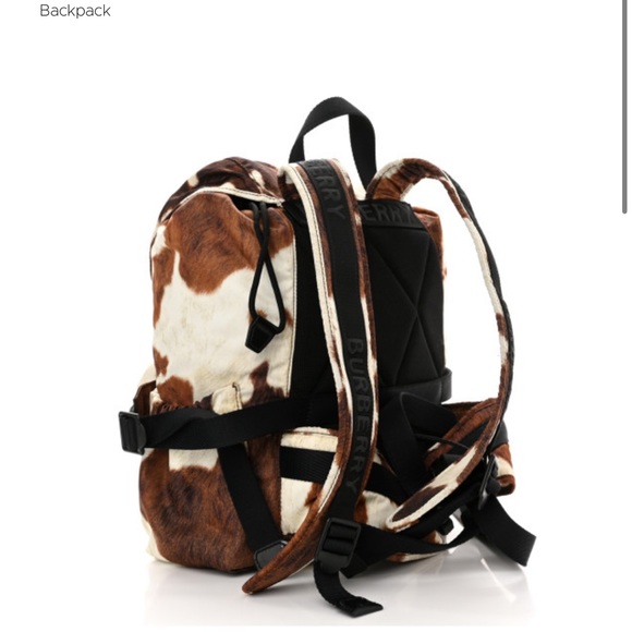 Burberry cowprint backpack - Picture 2 of 4
